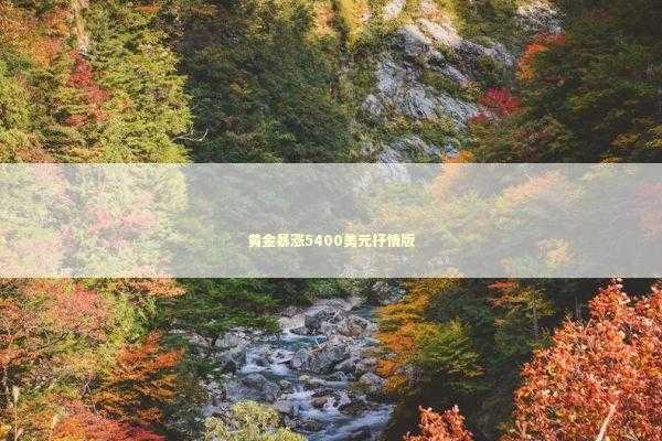 黄金暴涨5400美元抒情版