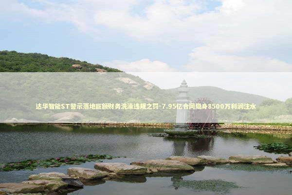 达华智能ST警示落地巨额财务洗澡违规之罚-7.95亿合同隐身8500万利润注水