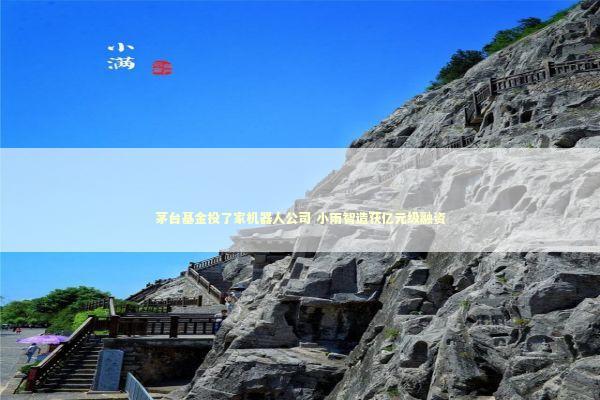 茅台基金投了家机器人公司 小雨智造获亿元级融资