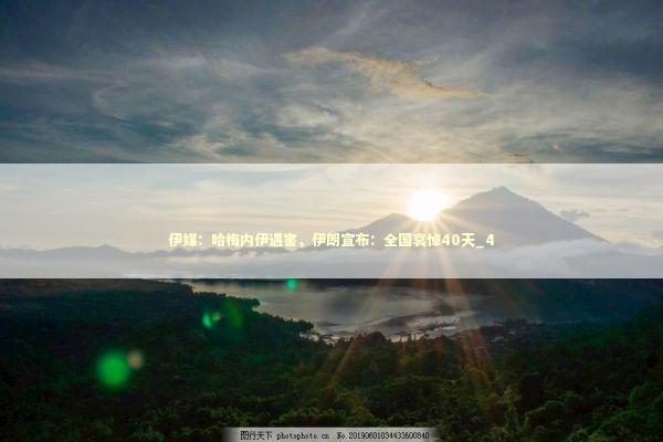 伊媒：哈梅内伊遇害，伊朗宣布：全国哀悼40天_4
